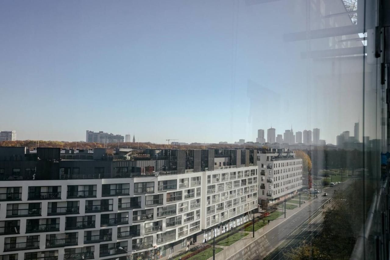 Dwupoziomowy, Rodzinny Apartament. Ochrona, Garaz. Warsaw Exterior photo