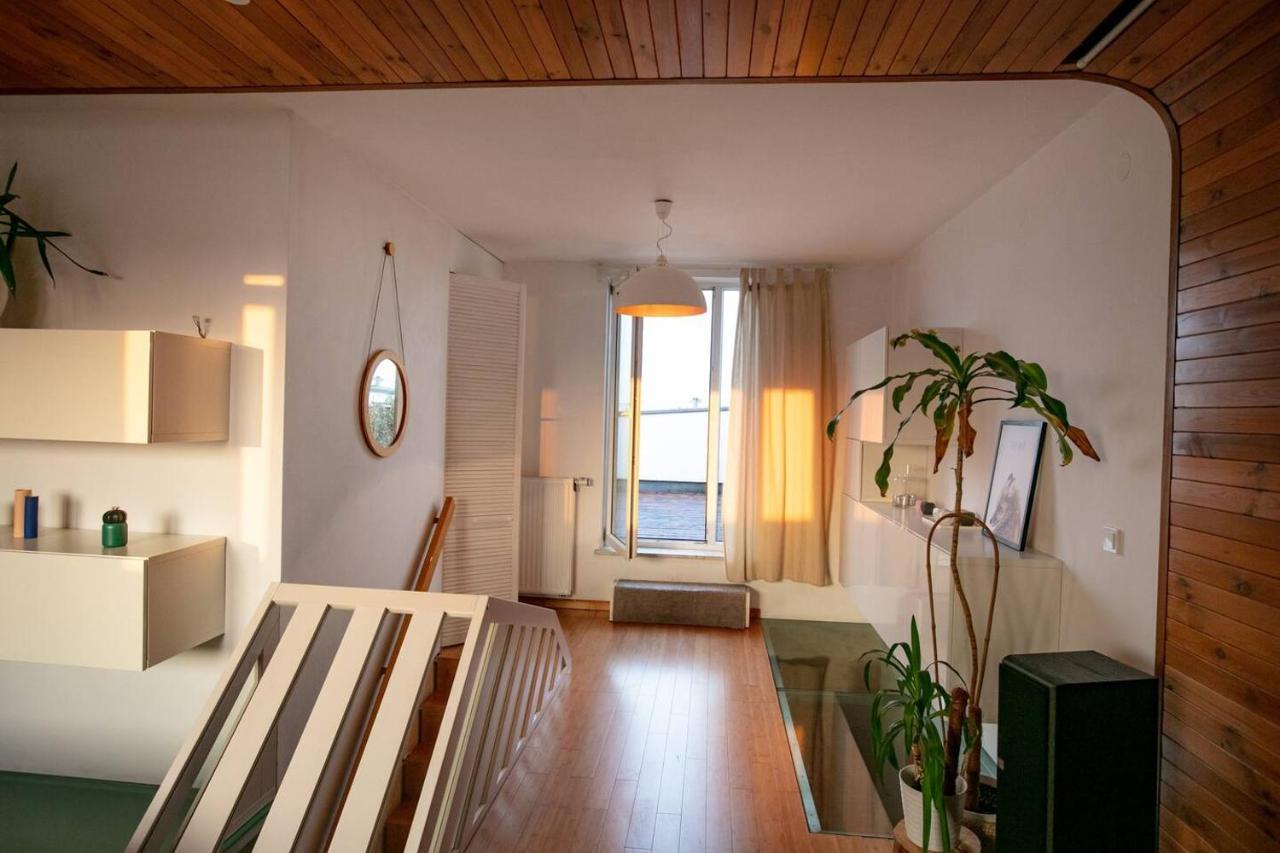 Dwupoziomowy, Rodzinny Apartament. Ochrona, Garaz. Warsaw Exterior photo